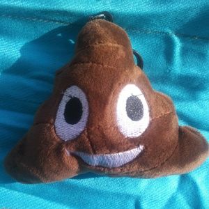 Emoji Happy Poop ☺Keychain